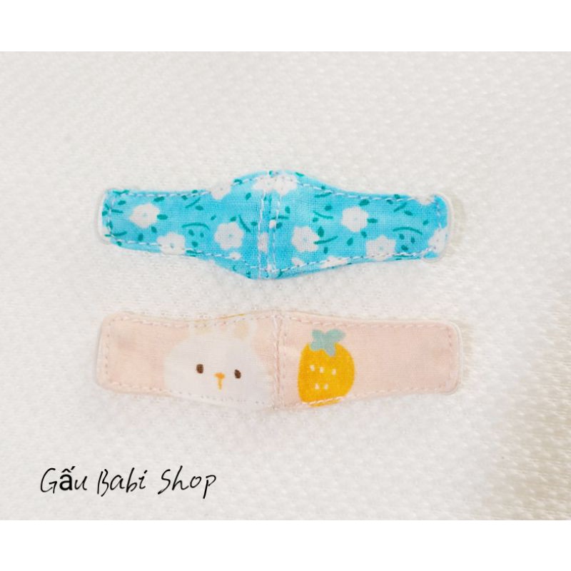 Khẩu trang vải dành cho búp bê, đủ size
