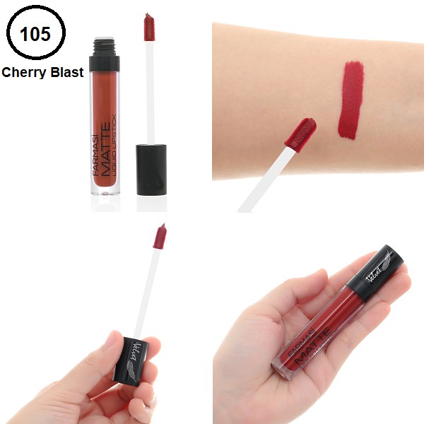 [Date 04/2022] Son Môi Velvet Matte Liquid Lipstick Farmasi (1717VEL) 4ml | BigBuy360 - bigbuy360.vn
