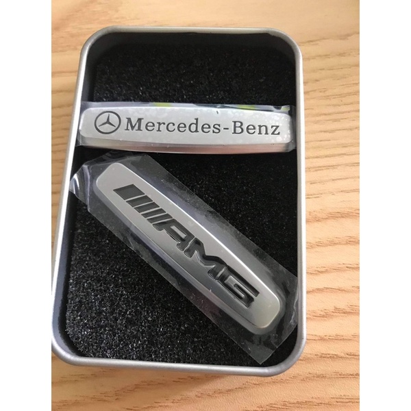Tem AMG MERCEDES kim loại