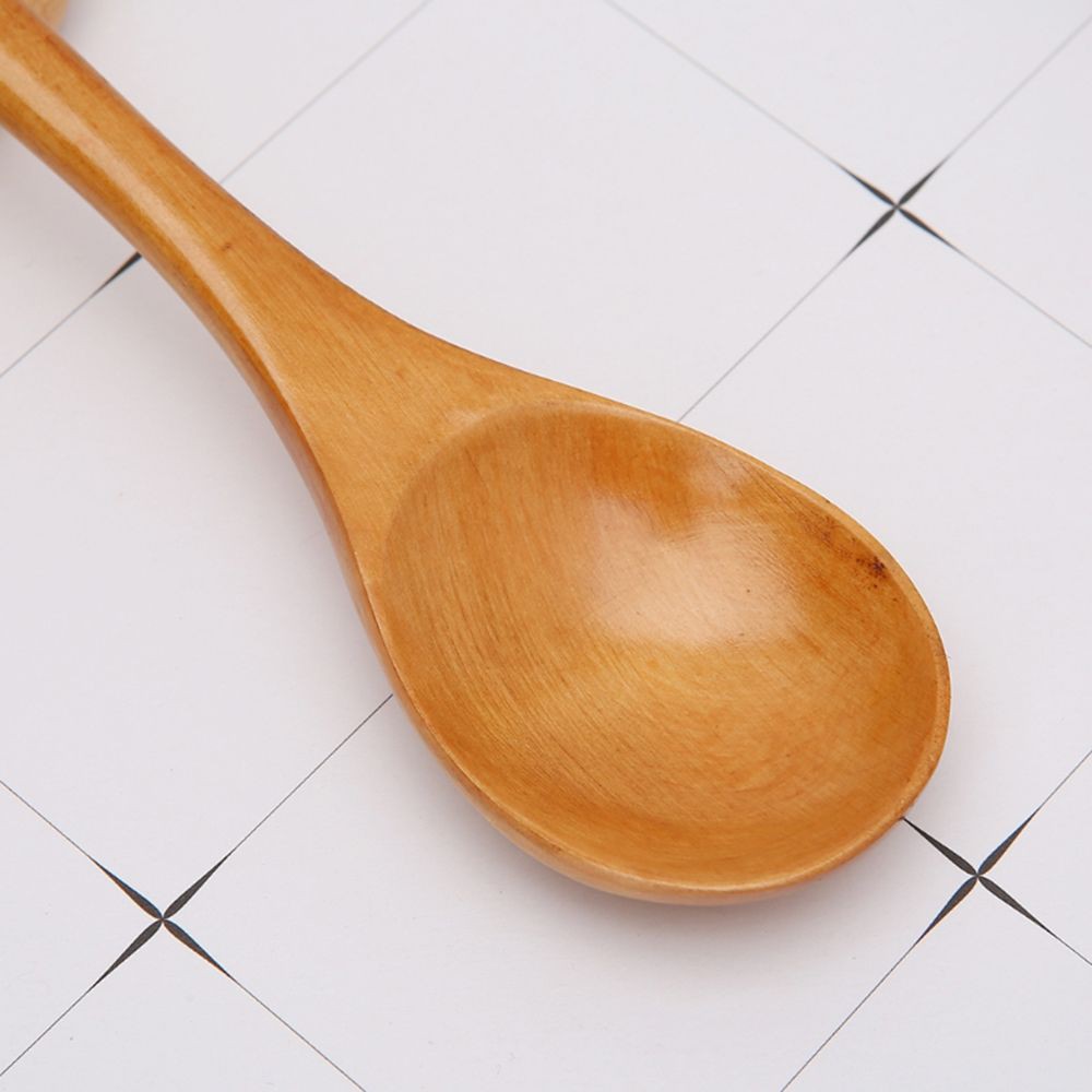 Muỗng cán dài bằng gỗ chất lượng cao