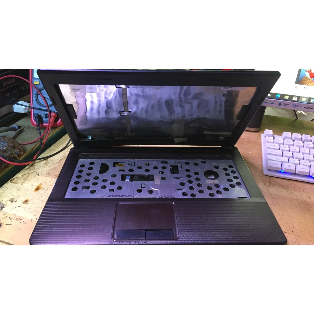 #Bộ vỏ Asus X44H, e có bán lẻ từng mặt a,b,c,d và cáp màn,loa,bản lề...bác nào cần inbox