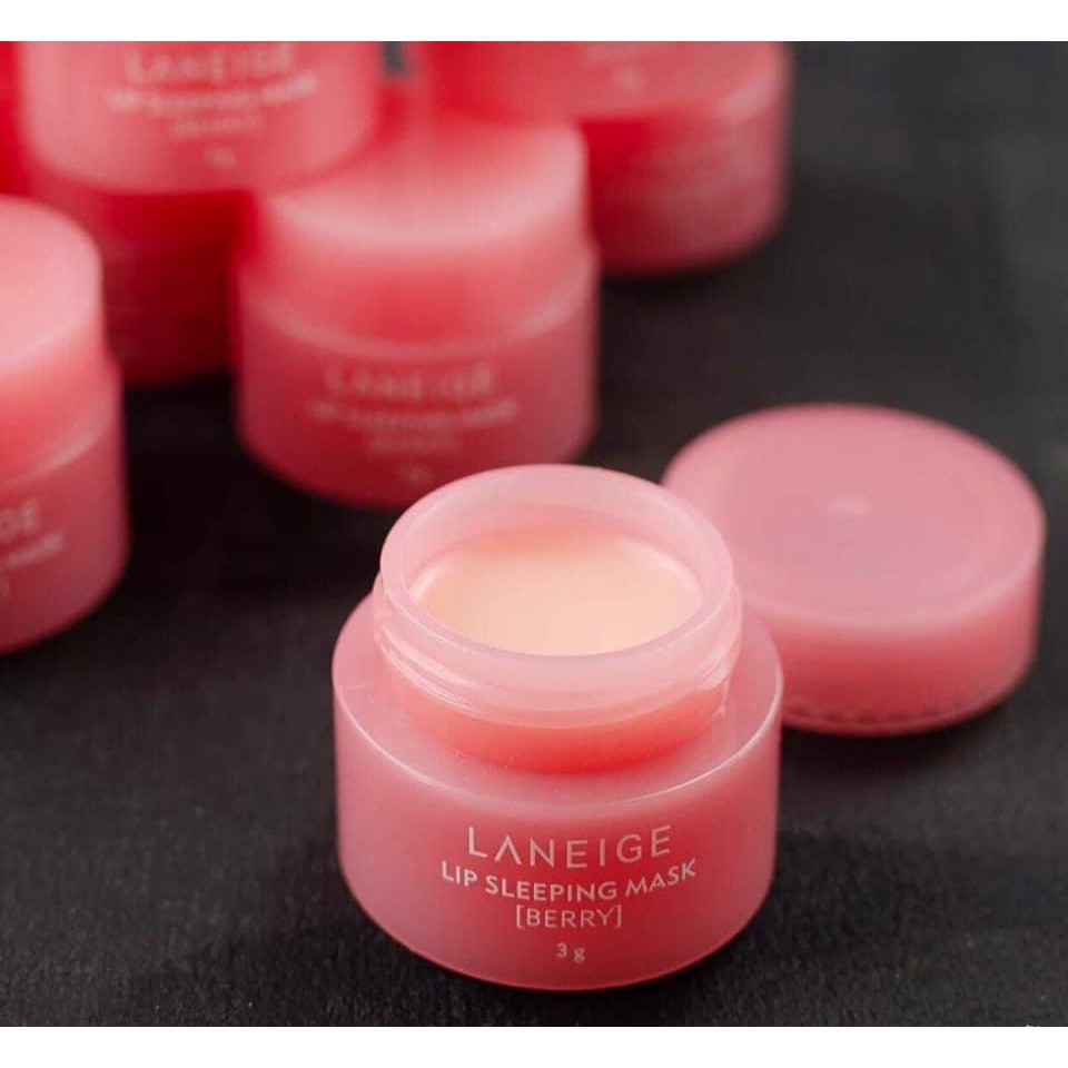 Mặt nạ ủ môi Laneige Minisize 3g Mặt nạ ngủ môi màu hồng chính hãng