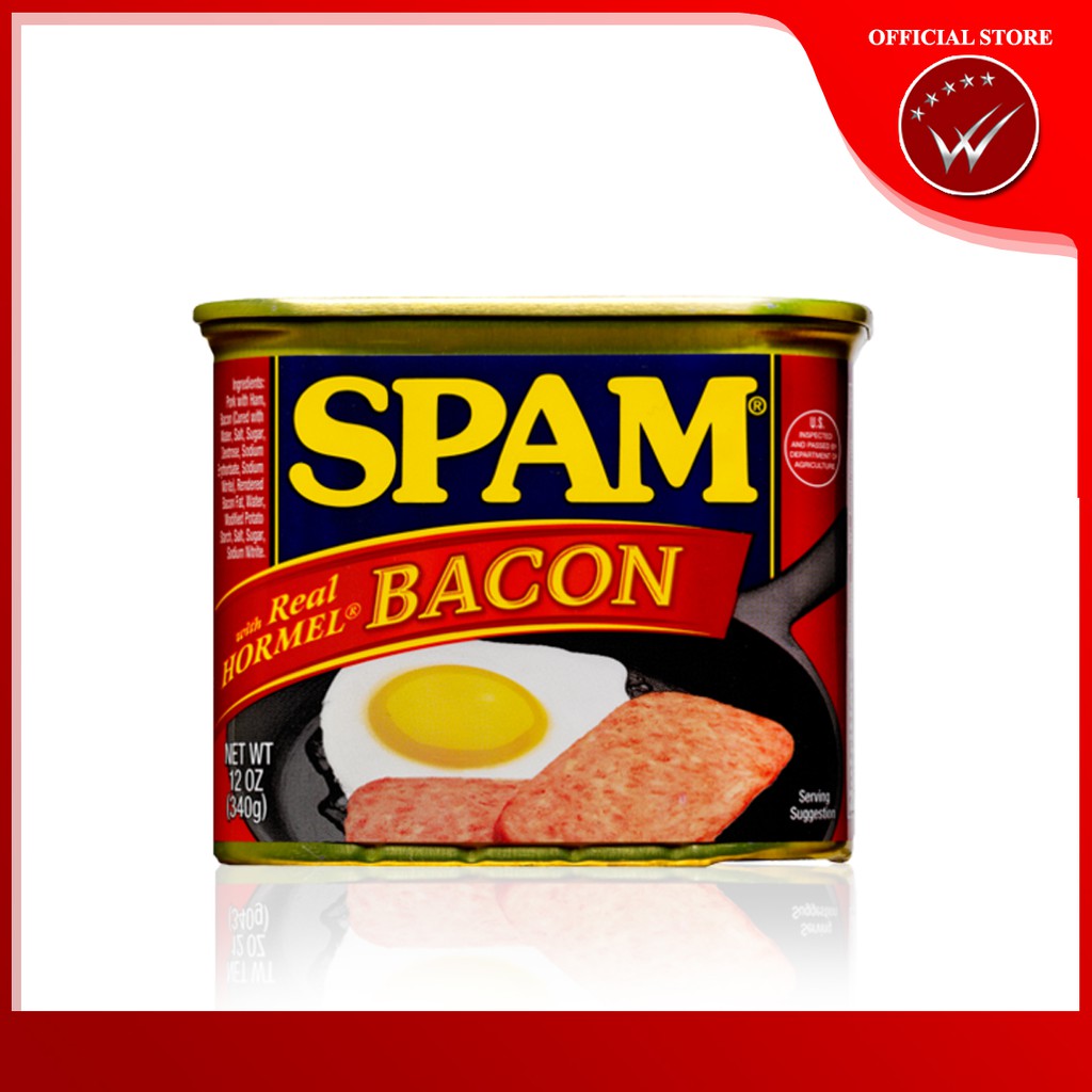 Thịt Heo Muối Xông Khói Hormel SPAM Bacon 340g (Mỹ)