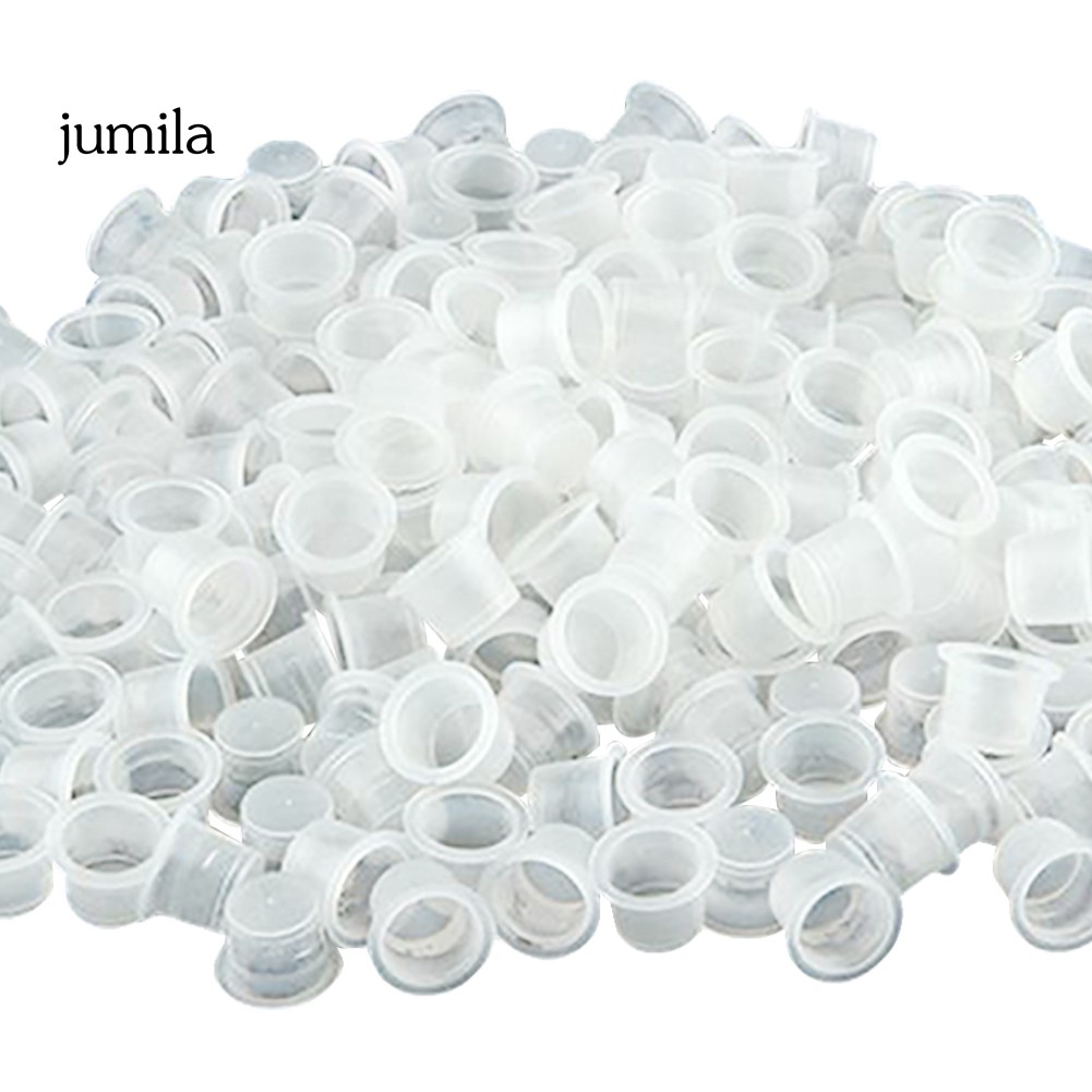 Set 100 Cốc Nhựa Đựng Mực Xăm