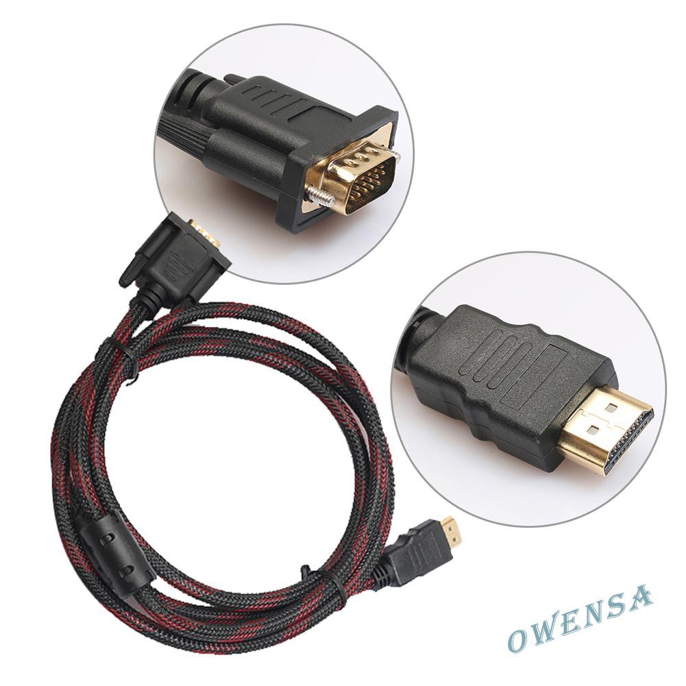 Cáp Chuyển Đổi Hdmi Sang 15 Pin Vga Cho Hdtv