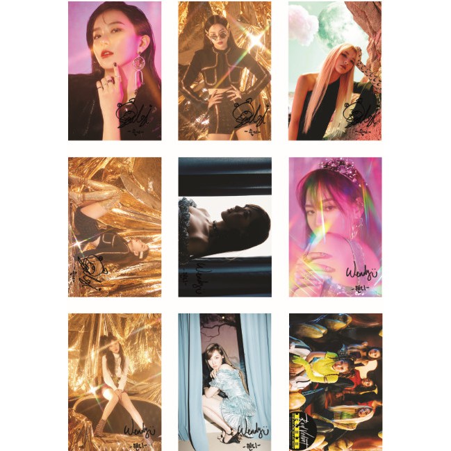 Lomo card 27 ảnh RED VELVET - RBB Really Bad Boy concept photo Có chữ ký