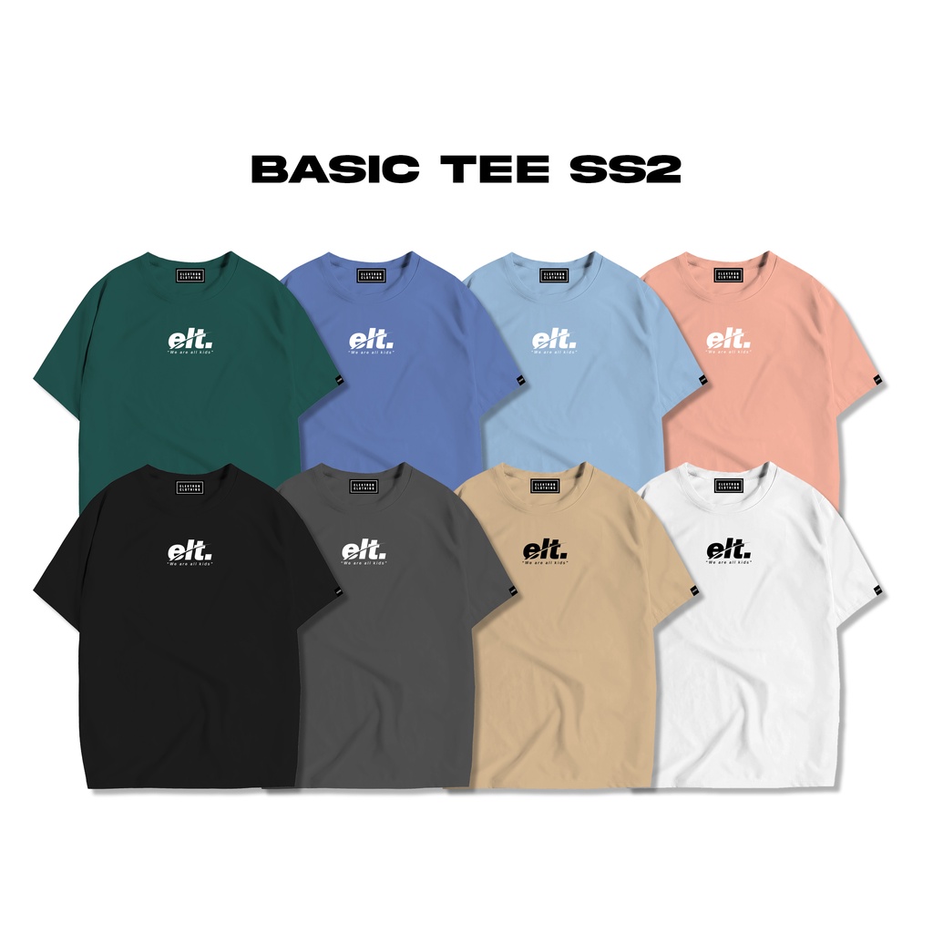 Áo thun cotton Basic Tee SS2 - Áo Thun Local Brand Elektron Clothing