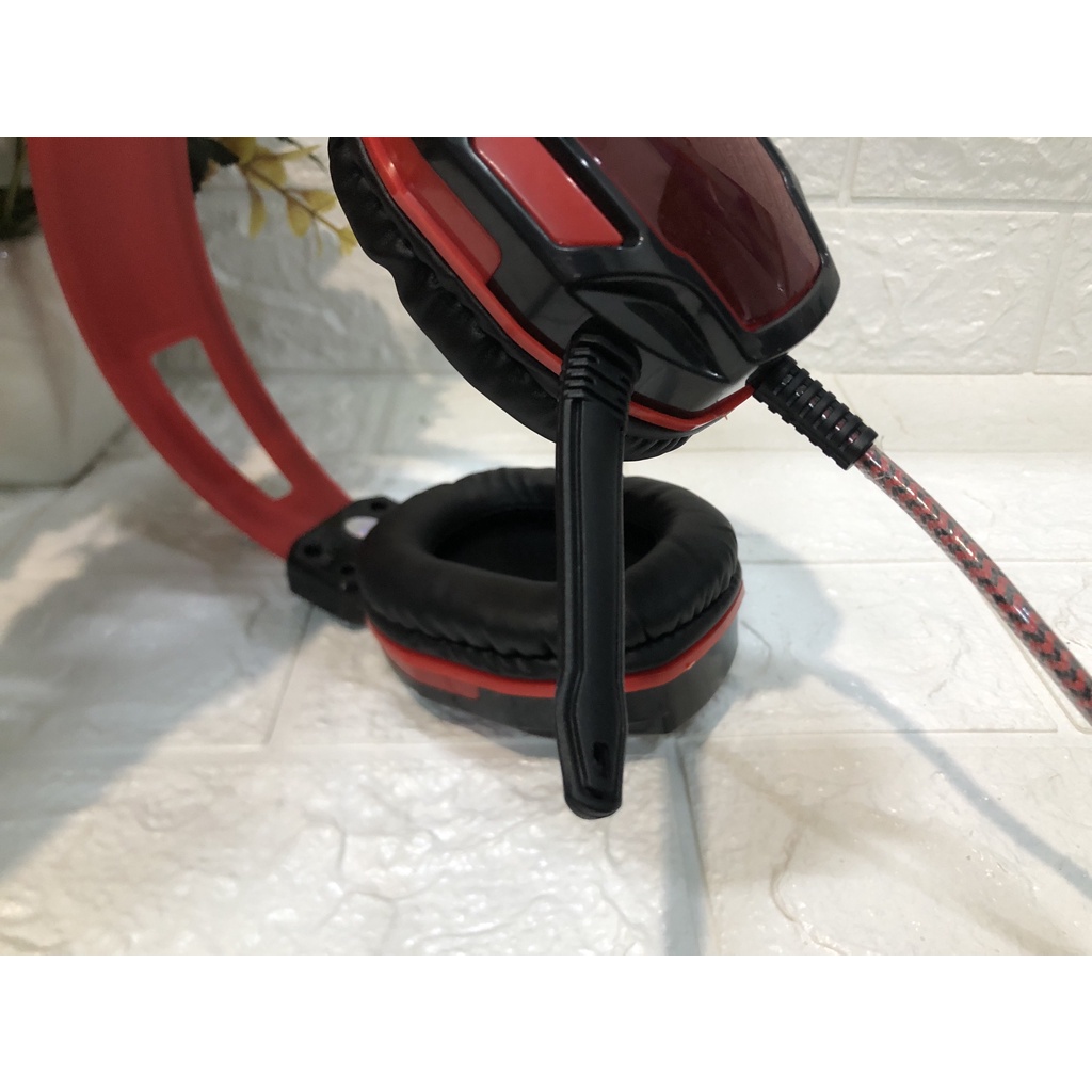 Tai Nghe Chụp Tai Chuyên Chơi Game Qinlian A6 jack 3.5 Có Micro, Dây Chống Đứt, Dùng Được Cho Máy Tính