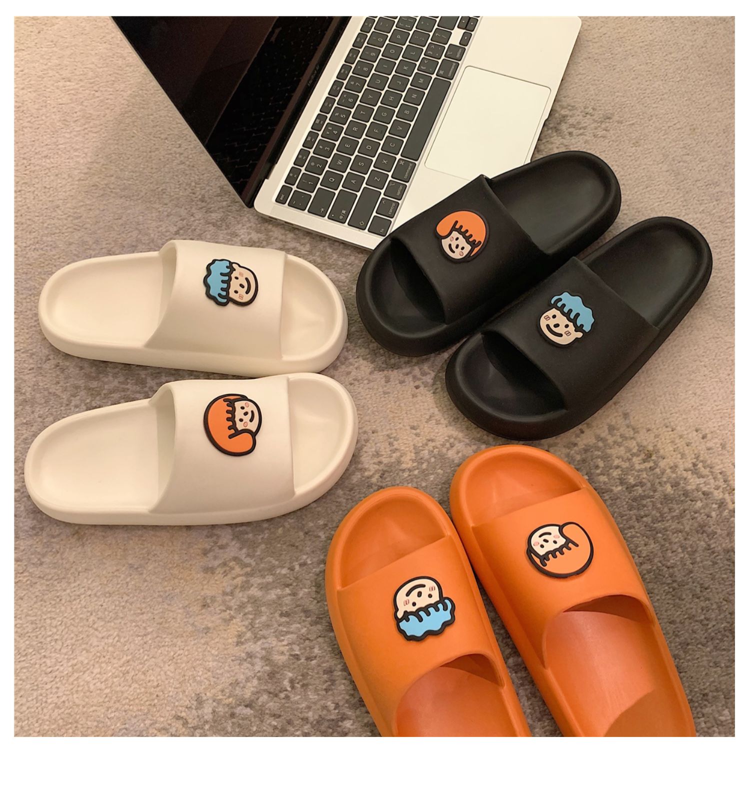 Dép Bánh Mì Đúc Mặt Người Siêu Hot 3 Màu Mihohouse | BigBuy360 - bigbuy360.vn