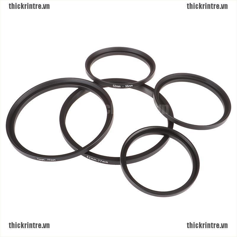 <Hot~new>49 52 55 58 72 77 82 mm Lens Step Up Down Ring Filter All Camera Adapter Set