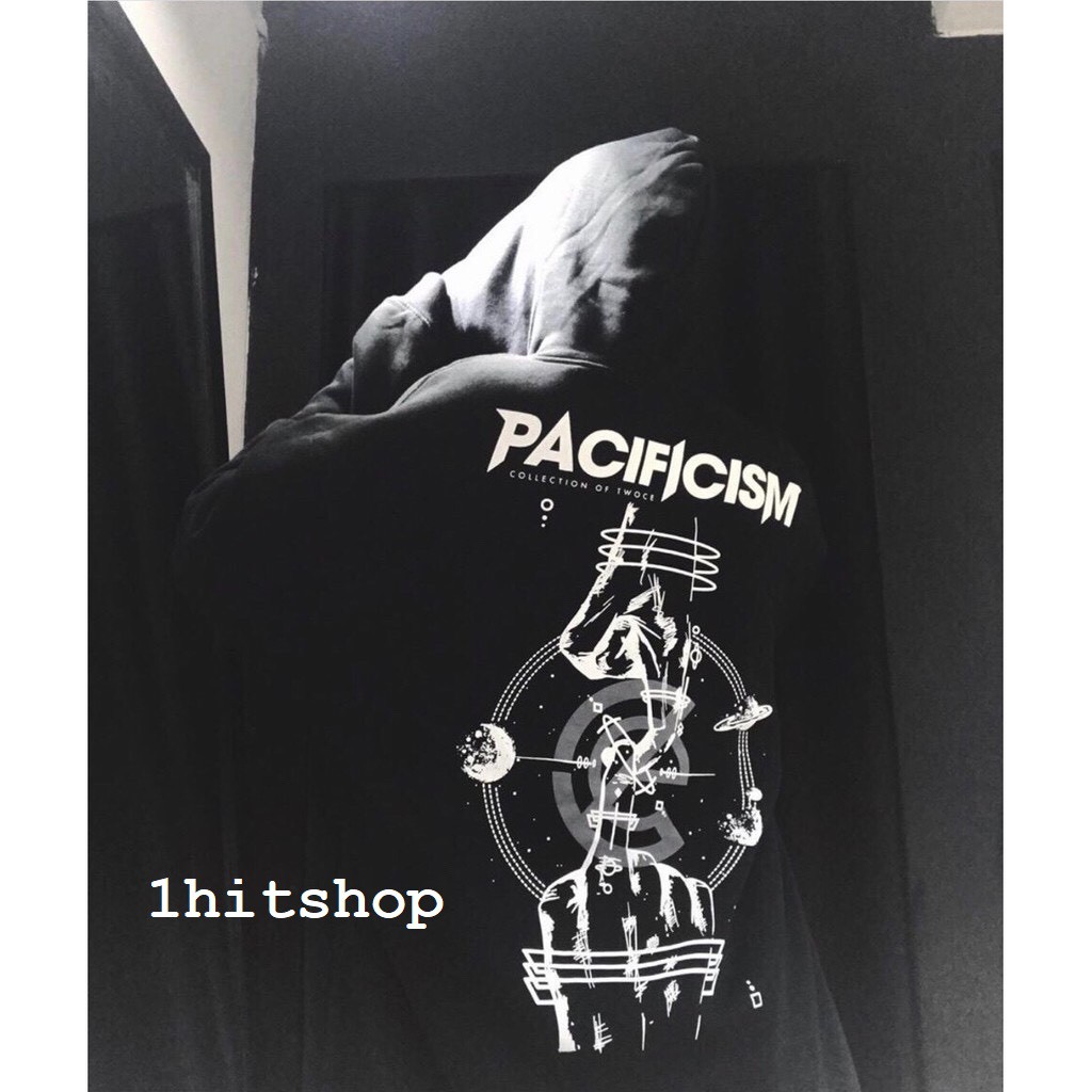 Áo Hoodie PACIF TW.O.CE ( KHÔNG CÓ LOGO Ở TAY ) Ulzzang Unisex 1hitshop
