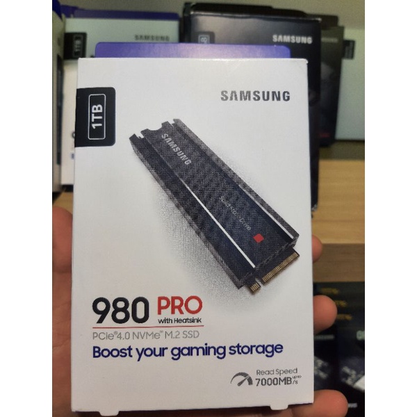 Ổ cứng SSD Samsung 980 Pro 1TB PCIe Gen4x4 M2 2280 NVMe - Tản nhiệt