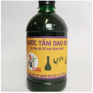 Nước tắm Dao Đỏ - (dành cho người lớn chai 500ml)