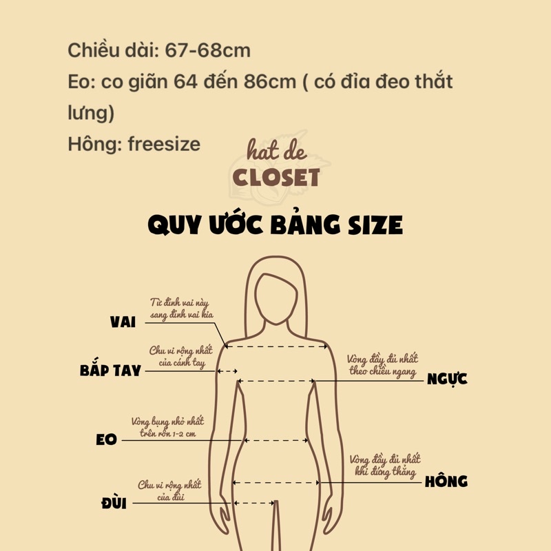 Chân váy THANH chất liệu linen form xoè đính cúc ✨