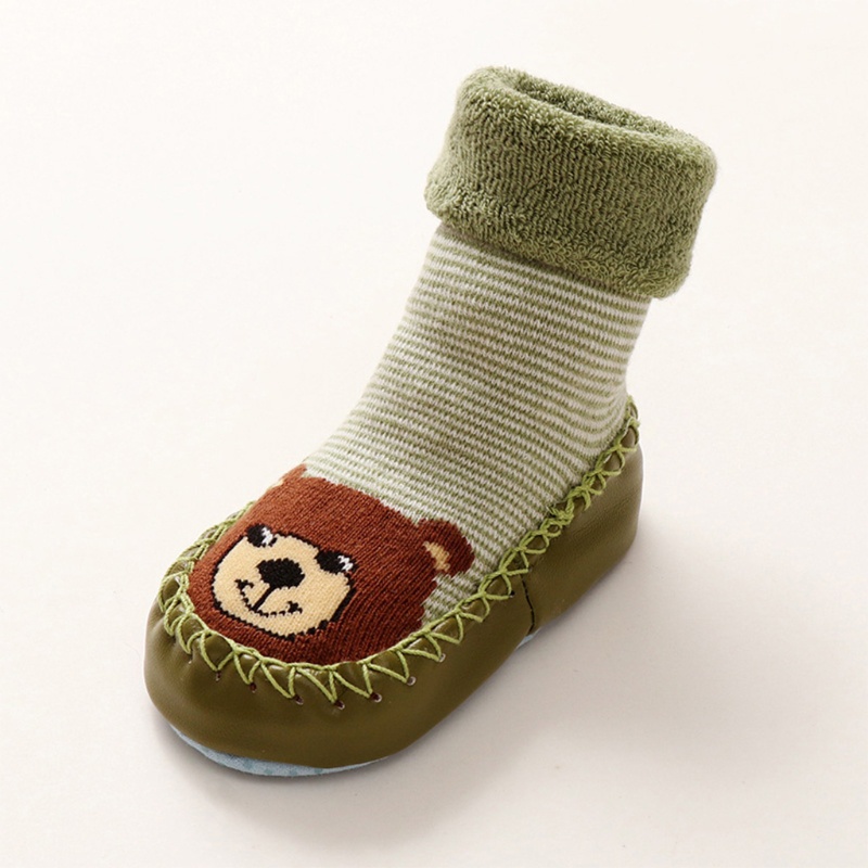 Vớ Dày Dặn Chống Trượt In Họa Tiết Hoạt Hình Dễ Thương Cho Bé Sơ Sinh