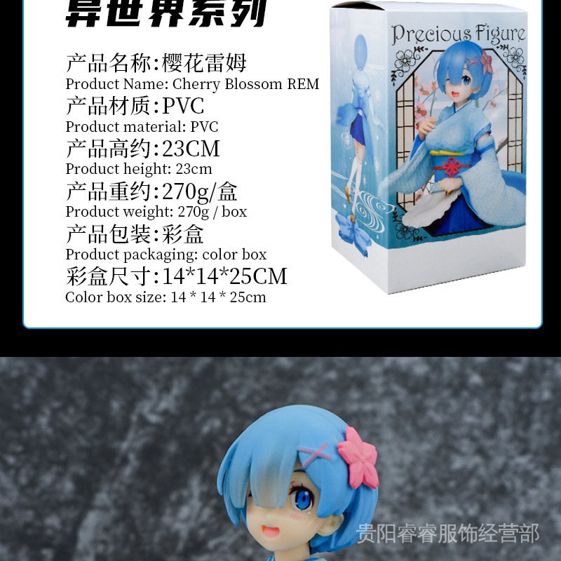 Mô Hình Nhân Vật Rem Trong Anime Sakura