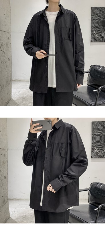 Cost-effective Korean shirts Recommended Men shirt New clothing Casual shirts Classic Shirt coat