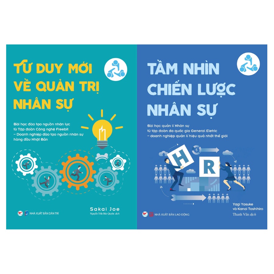 Sách - Combo Tư Duy Mới Về Quản Trị Nhân Sự + Tầm Nhìn Chiến Lược Nhân Sự
