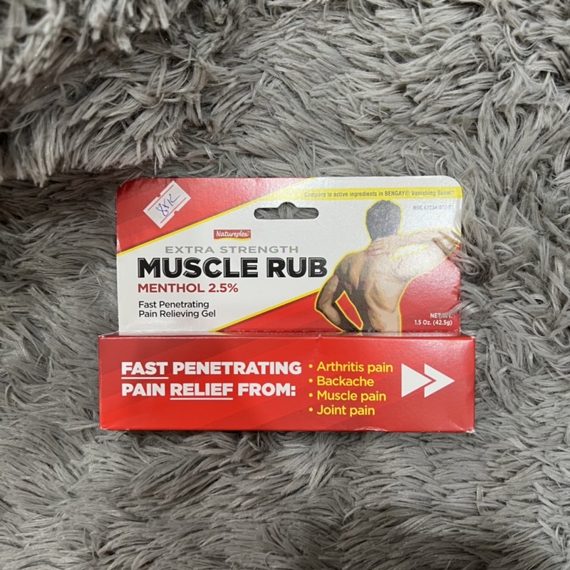 Kem xoa bóp giảm đau Extra Strength Muscle Rub Menthol 2,5%