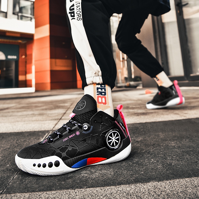 Giày Thể Thao Chơi Bóng Rổ Trong Nhà/Ngoài Trời Chất Lượng Cao Dành Cho Nam Nữ Size 36-45