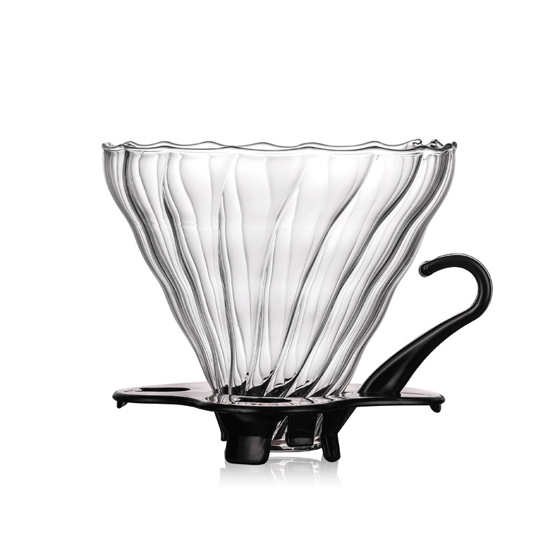 [600 ml] Bộ pha cafe giấy lọc pour over V60 thuỷ tinh drip brew