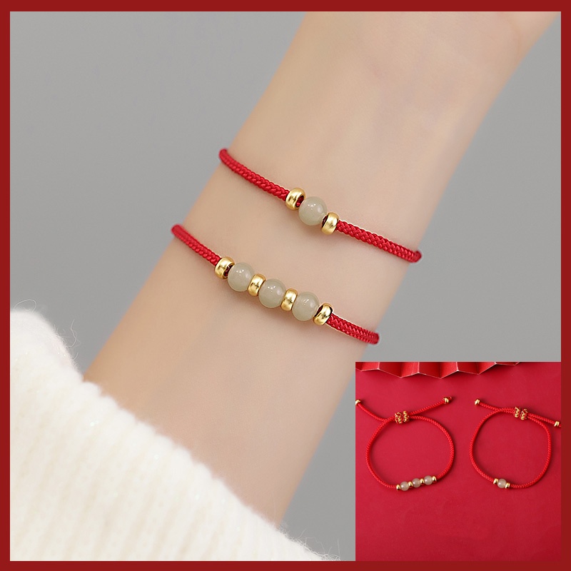 Vòng Tay Dây Đỏ May Mắn Cho Nữ
