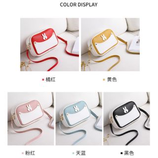 Túi đeo chéo tag thỏ dễ thương