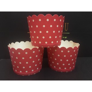 cup giấy đựng bánh cupcake combo 10 cup giấy