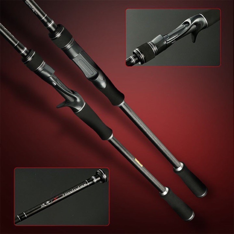 cần câu lure hàng loại 1 Tomahawk 2 ngọn siêu khoẻ siêu đẹp hàng chính hãng