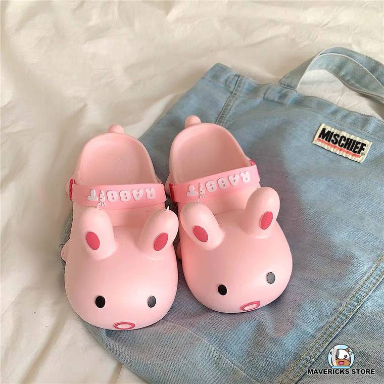 Đôi dép thiết kế hình thỏ dễ thương cho nữ