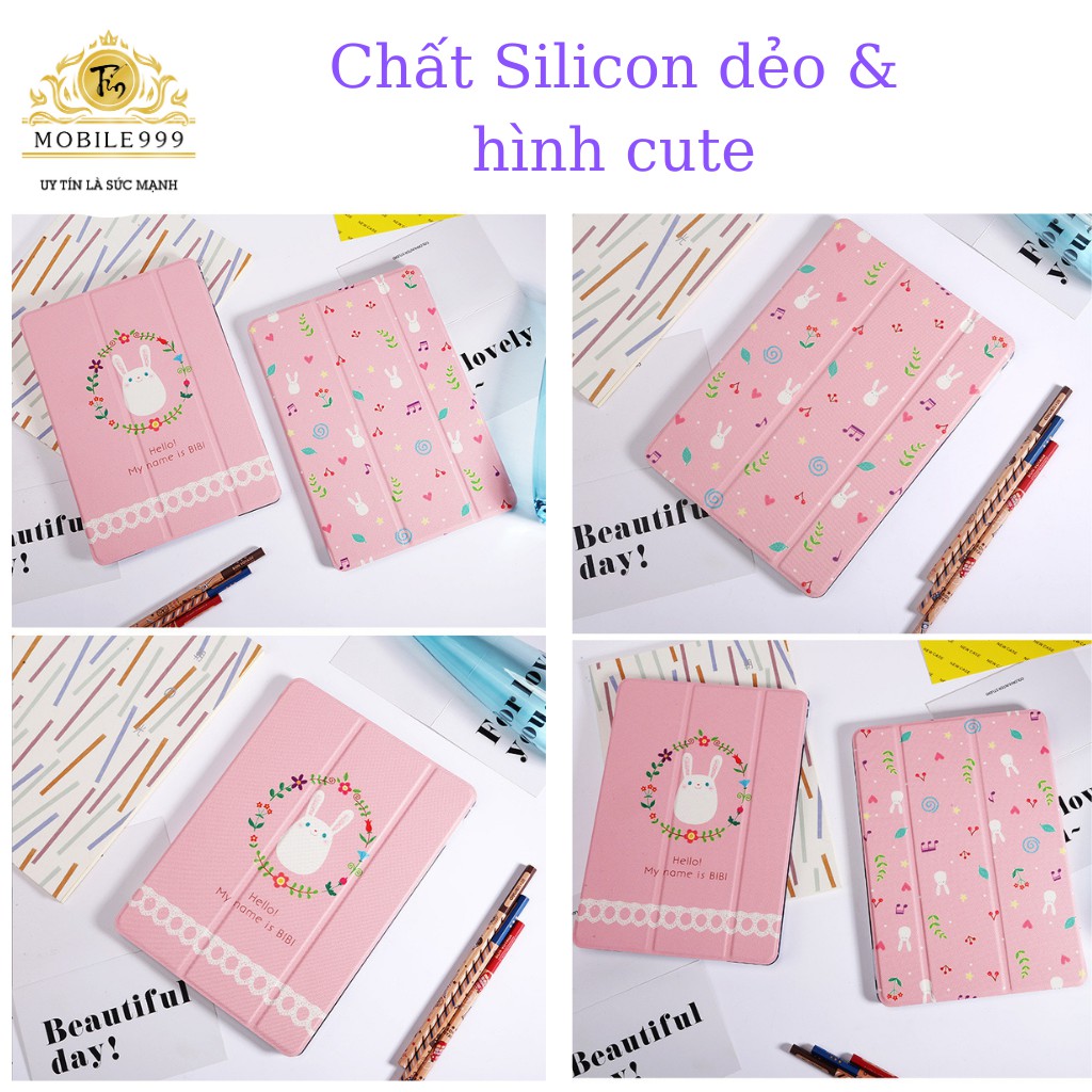 Bao da ipad Silicon hình Thỏ Bibi cute ốp iPad 10.2 gen7,8/Pro 10.5/Air 3/Air 1/Air 2/Gen 5/6...MOBILE999 | BigBuy360 - bigbuy360.vn