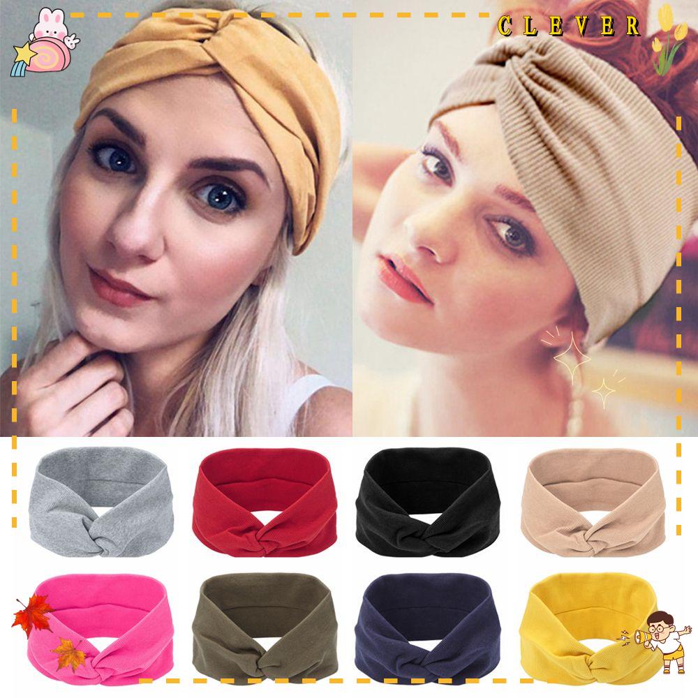 Băng đô xoắn co giãn thời trang cho nữ