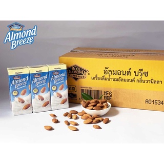 Thùng Sữa hạt hạnh nhân ALMOND BREEZE VANILLA 180ml (24 hộp) thumbnail