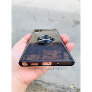 Ốp silicon kèm iring siêu mỏng xoay 360 - Note9 / Note10 / Note10 Plus