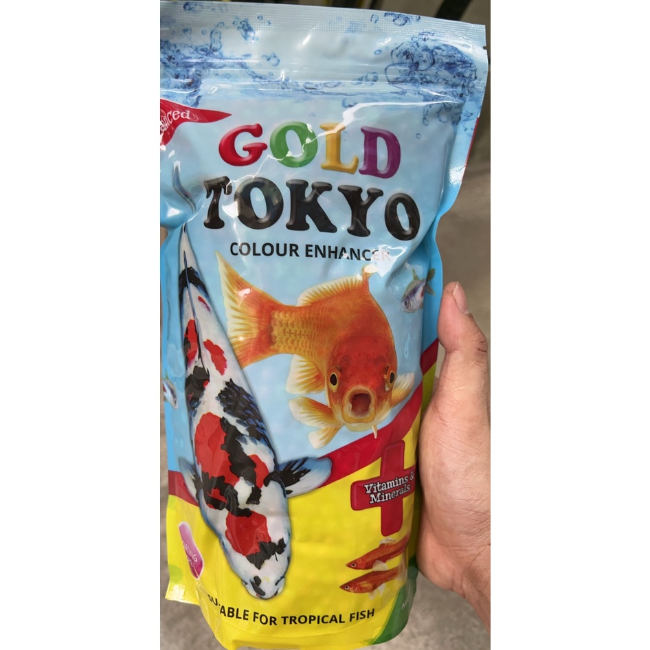 Thức Ăn Cá xuất xứ Nhật Bản, Ấn Độ nhiều size hạt cho cá cảnh, GÓI 500G