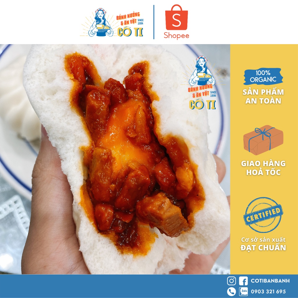 Bánh Bao Xá Xíu Phô Mai Nhà CÔ TI