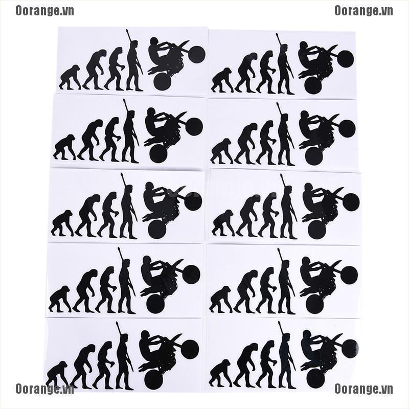 Miếng Dán Trang Trí Xe Hơi Họa Tiết Hóa Học Vui Nhộn