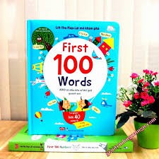 Sách Lift-The-Flap-Lật Mở Khám Phá - First 100 Words - 100 Từ Đầu Tiên Về Thế Giới Quanh Em | BigBuy360 - bigbuy360.vn