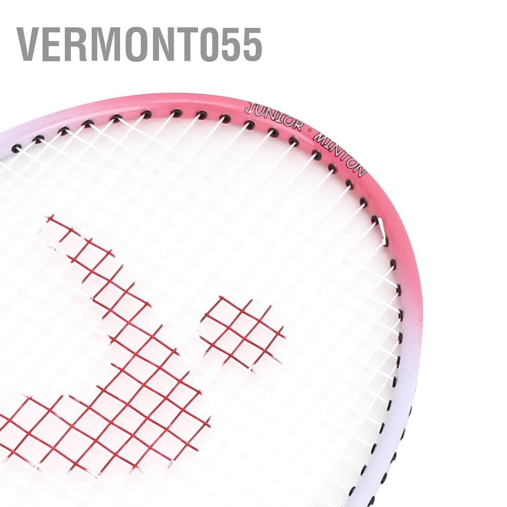 Vermont055 A Pair Aluminium Alloy Cartoon Children Badminton Racket Outdoor Sports Leisure Toy