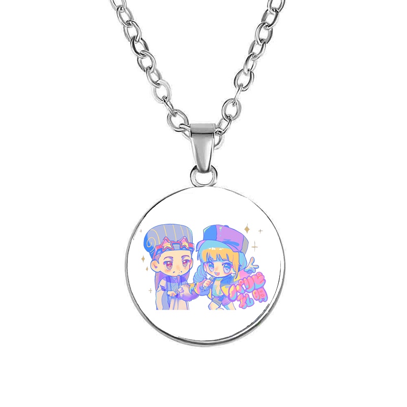 Vòng cổ in hình nhân vật KHỔNG MINH THÍCH ĐI QUẨY anime chibi xinh xắn quà tặng độc đáo