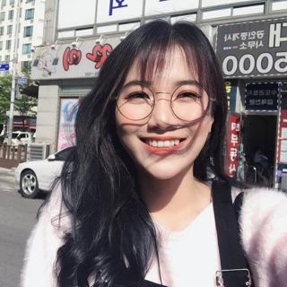 Gọng kính kim loại vintage tròn xoe nhỏ nhắn cho nam nữ