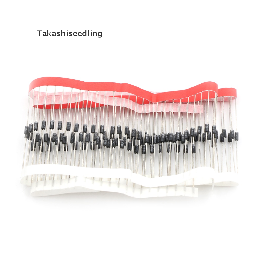 Bộ 100 Linh Kiện Điện Tử DO-41 1N4007 1A 1200V Chất Lượng Cao