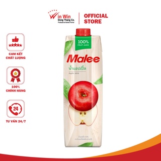 Nước Ép Táo Malee 1L - Nhập Khẩu Thái Lan | Malee 100% Apple Juice 1L