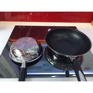 Chảo nội địa Nhật HOKUA PLATEADO 20 24 26 28 chống dính, sử dụng bếp từ.