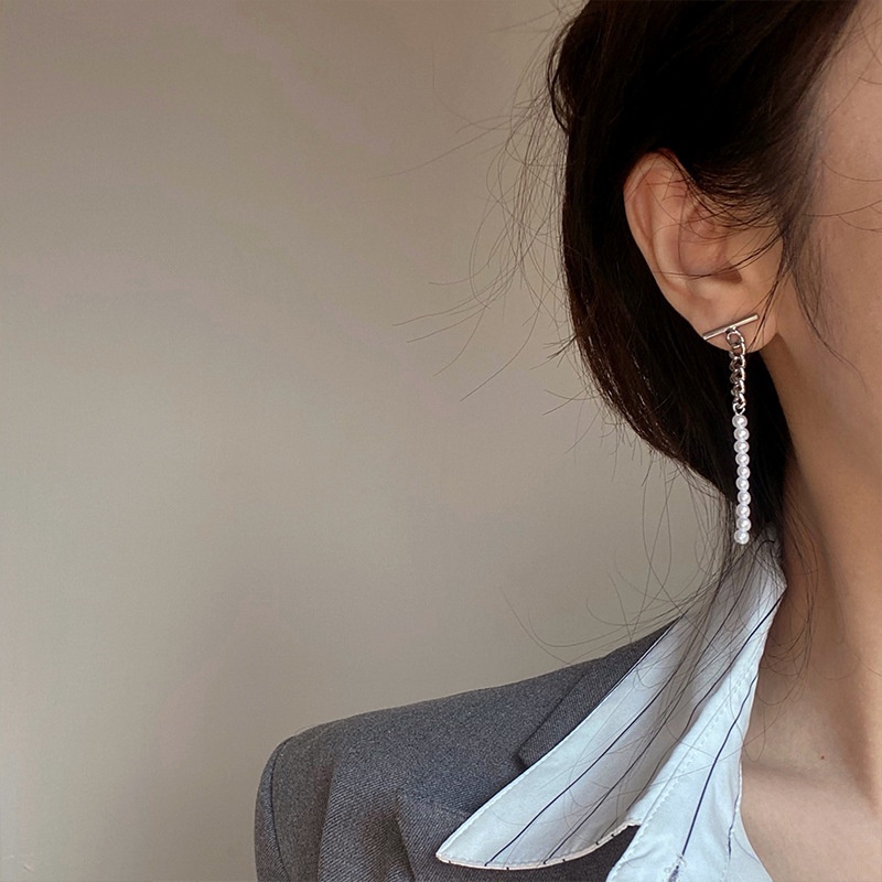 Bông Tai Dáng Dài Kiểu Dáng Độc Đáo Thời Trang Hàn Quốc Mainia Shop