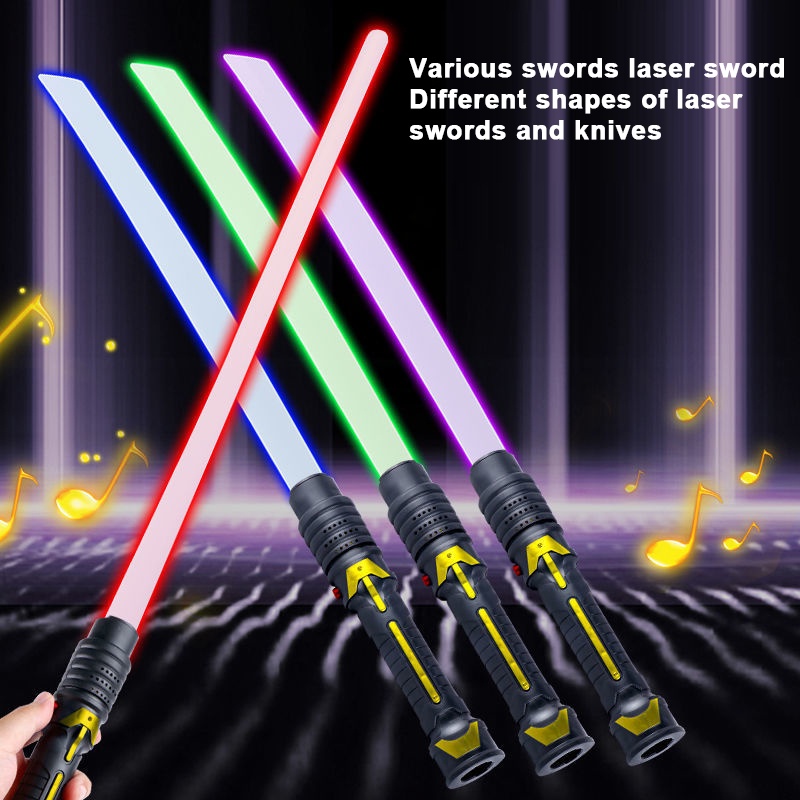Thanh Kiếm Laser Lightaber Phát Sáng Trong Một Nhiều Màu Sắc Có Âm Thanh Đồ Chơi Cho Trẻ Em