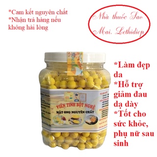 Sỉ 1kg viên tinh bột nghệ mật ong nguyên chất có ATTP