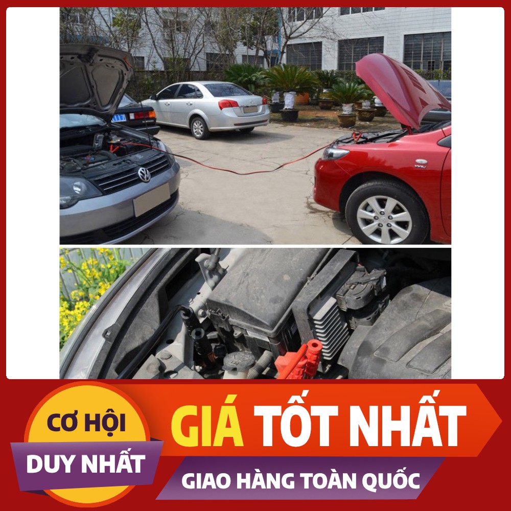 Bộ dây câu bình ắc qui 500A; 1000A lõi đồng lớn.