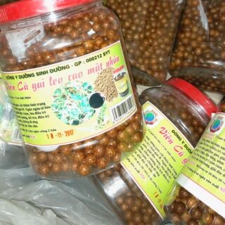 Viên gà gai leo quyện mật nhân