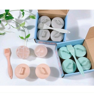 Bộ khuôn hấp bánh cho bé ăn dặm